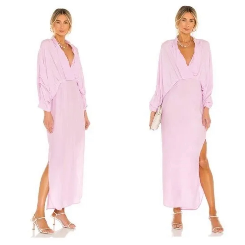 Swf Sunset Dress Resurrection Lavender Pink Pastel Resort Chic Size Small
